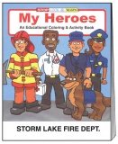 "My Heroes" Coloring Books (Custom)